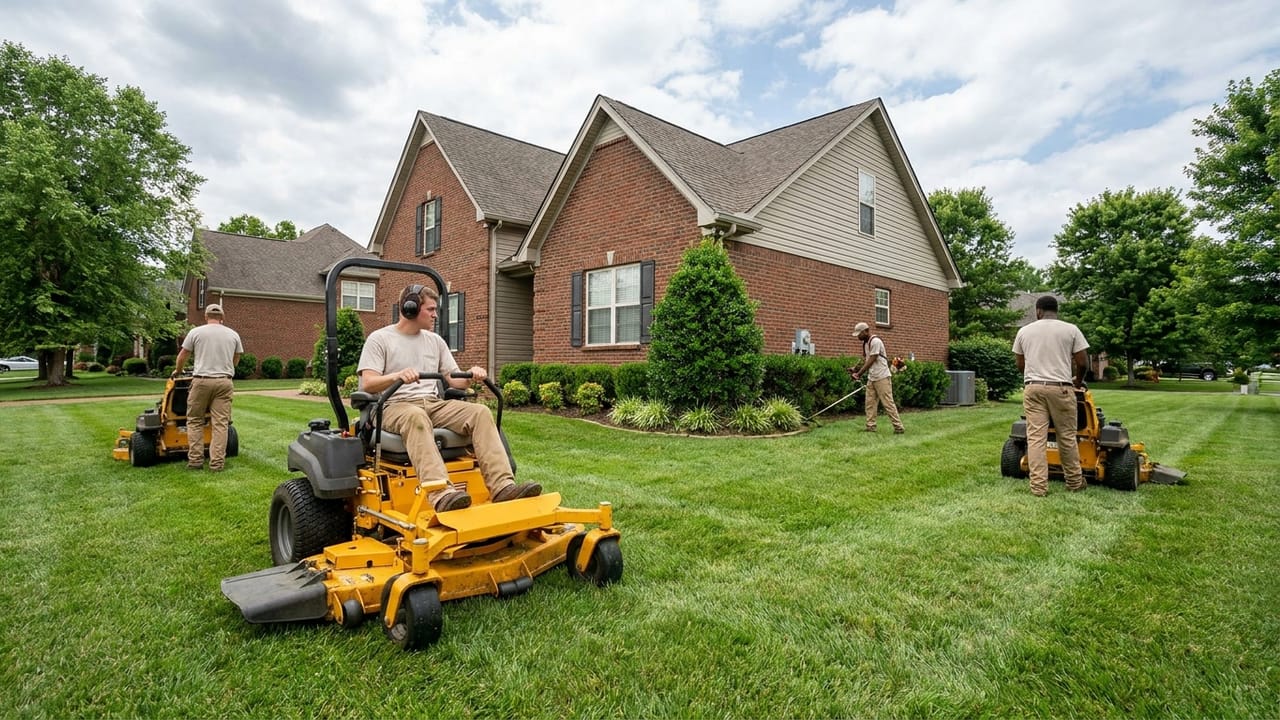 Weekly Lawn Mowing in Nashville