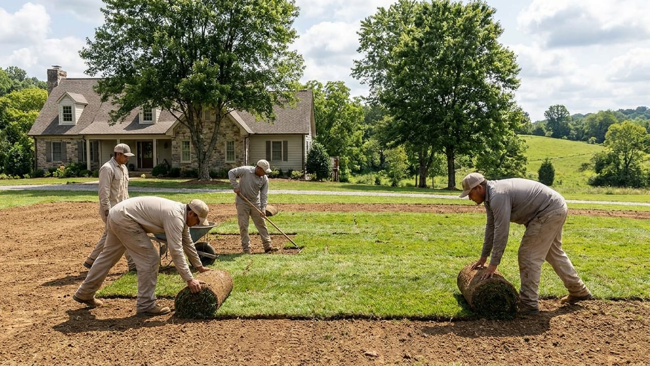 Sod & Lawn Renovation in Nashville